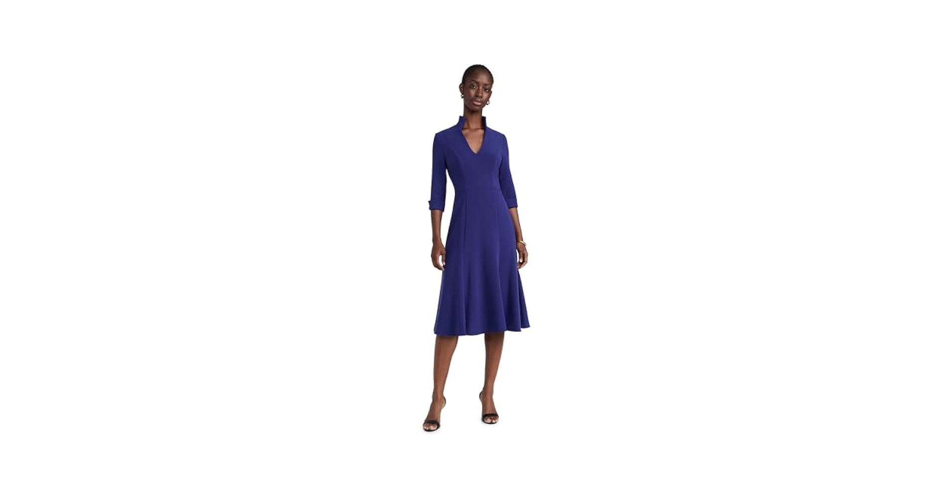 【BLACK HALO】ケインドレス Black Halo Women's Kensington Sheath Dress, Dark Indigo, 4